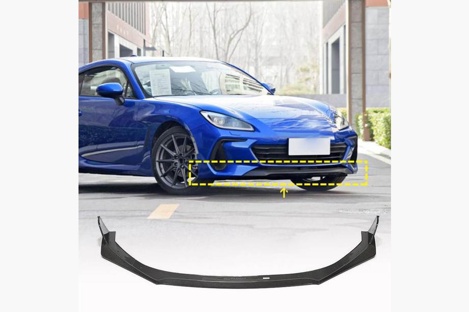 Subaru BRZ 2021– Frontlæbe til frontkofanger Lip V1 (2021-2023, carbon) Image