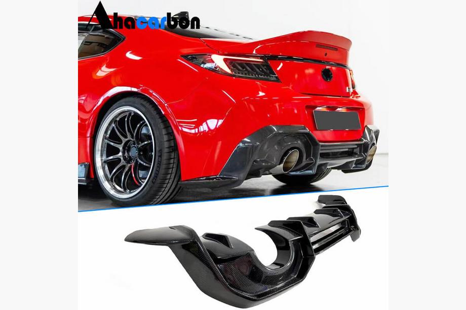 Subaru BRZ 2021– Diffuser til bagkofanger V3 (2021-2023, Carbon) Image