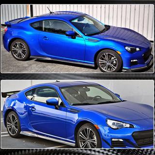 Sideskørter V1 (Carbon) Subaru BRZ 2012–2021 foto 3