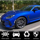 Subaru BRZ 2021– Front kofanger læbespoiler (plast) foto 2