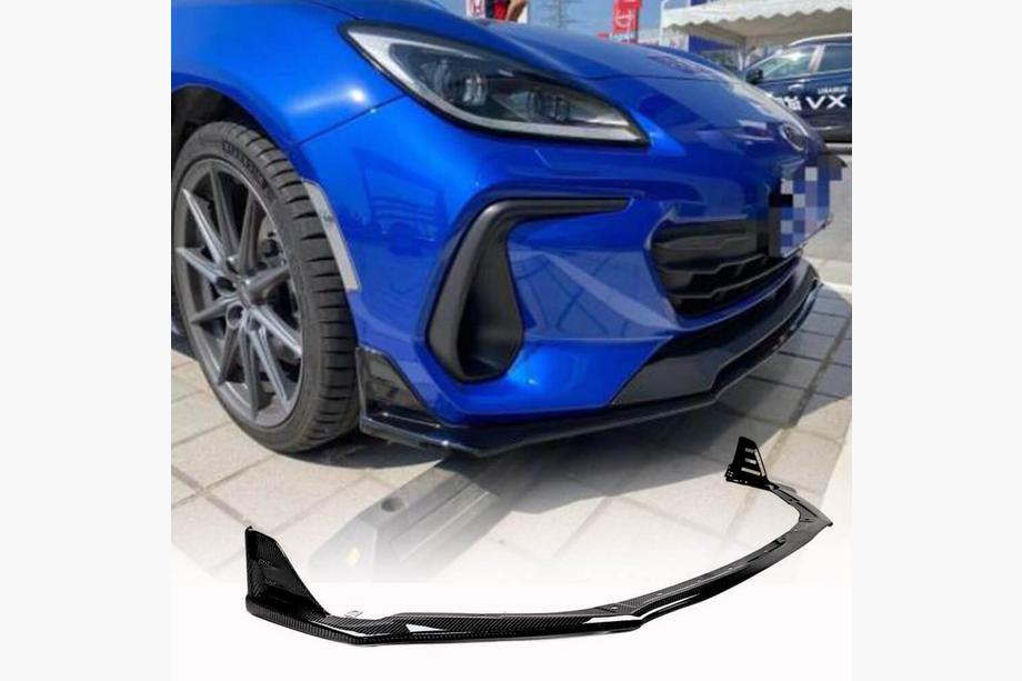Subaru BRZ 2021– Front kofanger læbespoiler (plast) Image