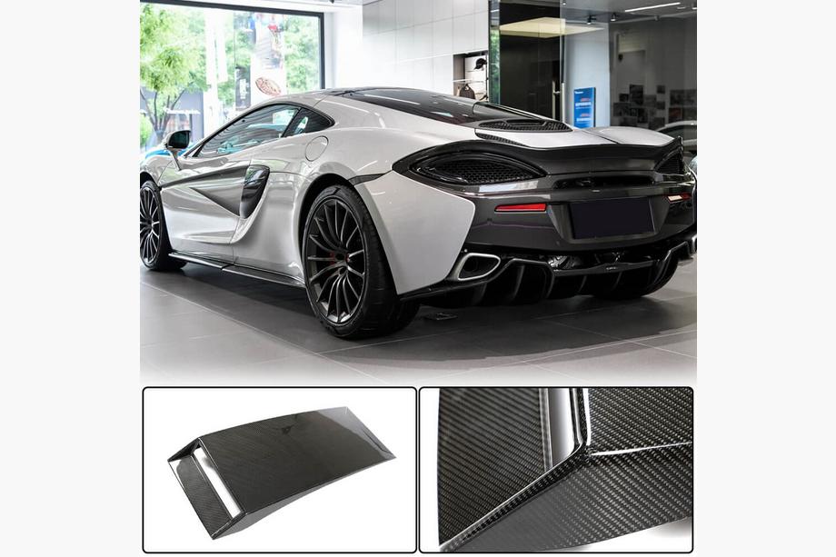 McLaren 540C/570S 2015–2020 Bagklapsbeklædning (Carbon) Image