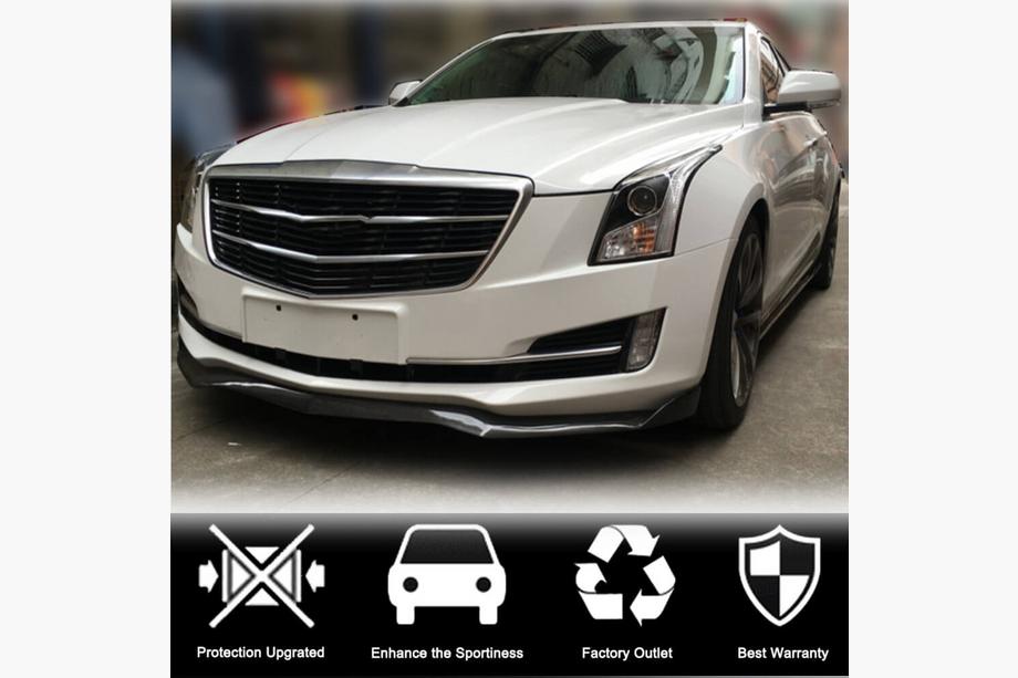 Cadillac ATS 2012–2019 Front læbe til kofanger (til Base, carbon) Foto 2
