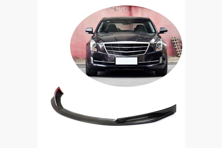 Cadillac ATS 2012–2019 Lip-indsats til frontkofanger (til Base 2015-2017, carbon) Foto 1