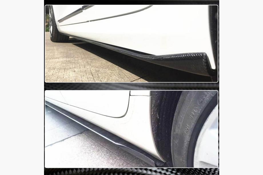Cadillac ATS 2012–2019 Sideskørter (Carbon) Foto 3