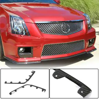 Flap frontbumper-læber (til CTS V Coupe, carbon) foto 1