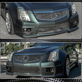Flap frontbumper-læber (til CTS V Coupe, carbon) Cadillac CTS 2007–2014 foto 3