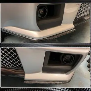 Flap frontbumper-læber (til CTS V Coupe, carbon) foto 4