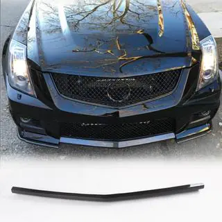 Frontspoilerlæbe Lip V2 til forreste kofanger (til CTS V Coupe, kulfiber) foto 1