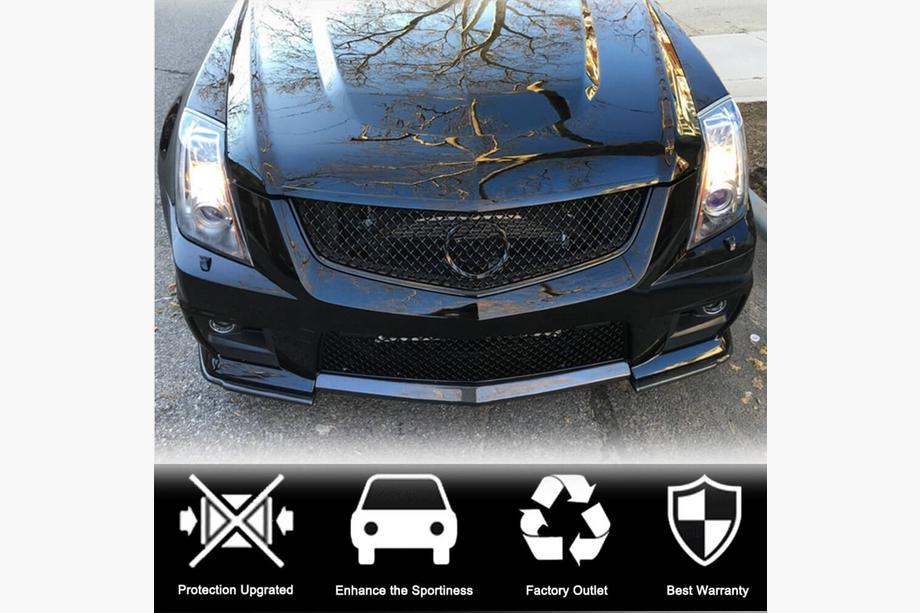 Cadillac CTS 2007–2014 Frontspoilerlæbe Lip V2 til forreste kofanger (til CTS V Coupe, kulfiber) Foto 3