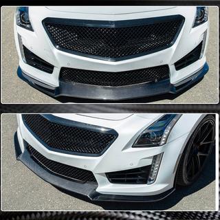 Frontlæbe til forkofanger Lip V2 (til CTS V Sedan 2016-2019, kulfiber) Cadillac CTS 2013–2019 foto 3
