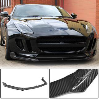 Frontlip til forreste kofanger Lip (2013-2016, kulfiber) Jaguar F-Type 2013–2024 foto 1