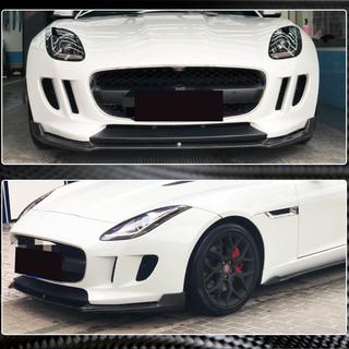 Frontlip til forreste kofanger Lip (2013-2016, kulfiber) Jaguar F-Type 2013–2024 foto 3