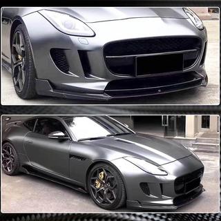 Frontlip til forreste kofanger Lip (2013-2016, kulfiber) Jaguar F-Type 2013–2024 foto 4