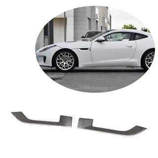 Kulfiber skærmcover til forskærme (2013-2016, kulfiber) Jaguar F-Type 2013–2024 foto 1