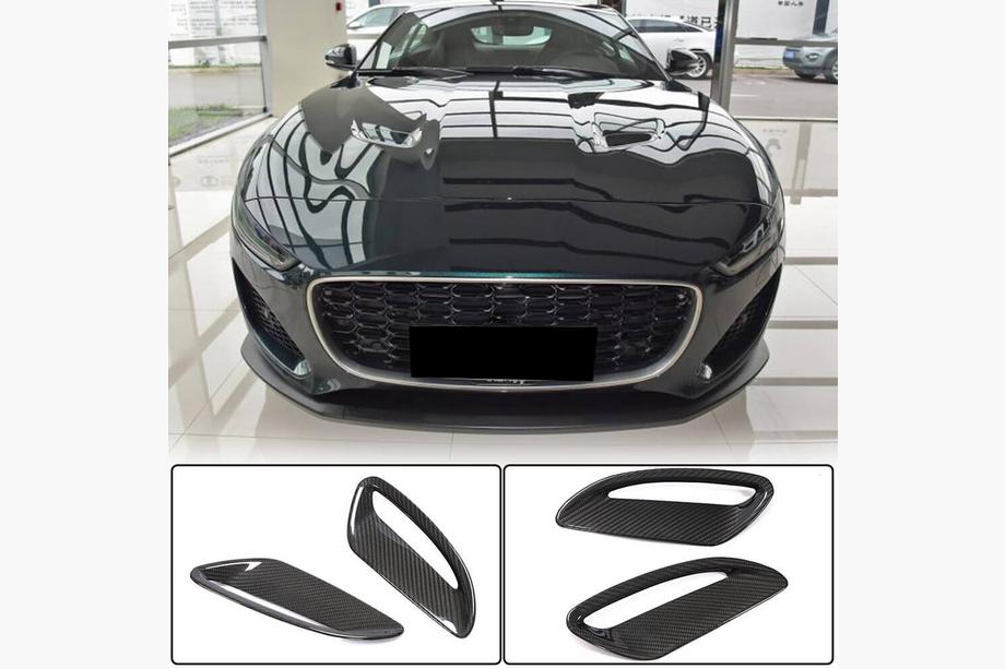 Jaguar F-Type 2013–2024 Motorhjelmsbeklædning (2021+, kulfiber) Image