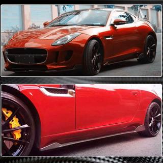 Sideskørter (2013-2016, carbon) Jaguar F-Type 2013–2024 foto 3