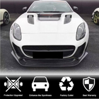 Jaguar F-Type 2013–2024 Front bumper læbe-tilsats (til Base 2017-2019, Carbon) foto 3