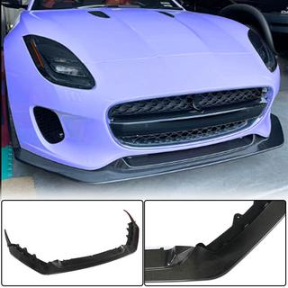 Front bumper læbe-tilsats (til Base 2017-2019, Carbon) Jaguar F-Type 2013–2024 foto 1