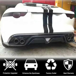 Bagkofanger diffuser (2013-2019, carbon) Jaguar F-Type 2013–2024 foto 2