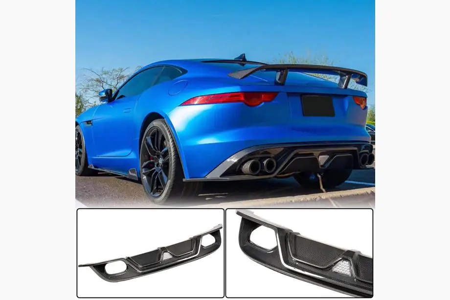 Jaguar F-Type 2013–2024 Bagkofanger diffuser (2013-2019, carbon) Image