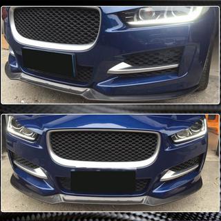 Frontlæbe til kofanger (2015-2019, carbon) Jaguar XE 2016– foto 4