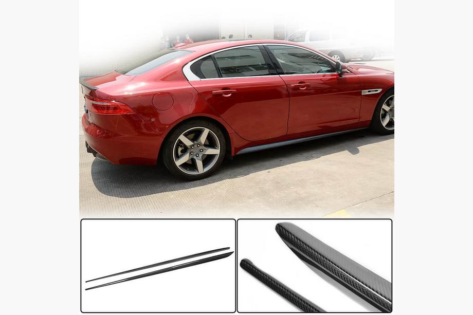 Jaguar XE 2016– Sideskørter (2015-2019, Carbon) Image