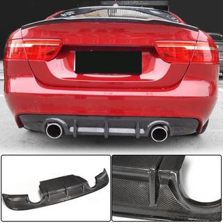 Diffuser til bagkofanger V2 (2015-2019, Carbon) Jaguar XE 2016– foto 1