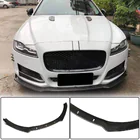 Jaguar XF 2016– Front bumperlæbe Lip (2016-2020, carbon) foto 1
