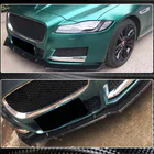 Jaguar XF 2016– Front bumperlæbe Lip (2016-2020, carbon) foto 3