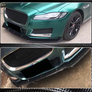 Front bumperlæbe Lip (2016-2020, carbon) foto 3