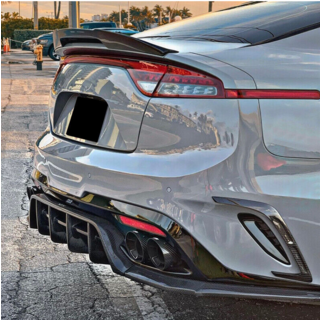 Bagkofangerliste (2017-2020, carbon) Kia Stinger 2017–2023 foto 3