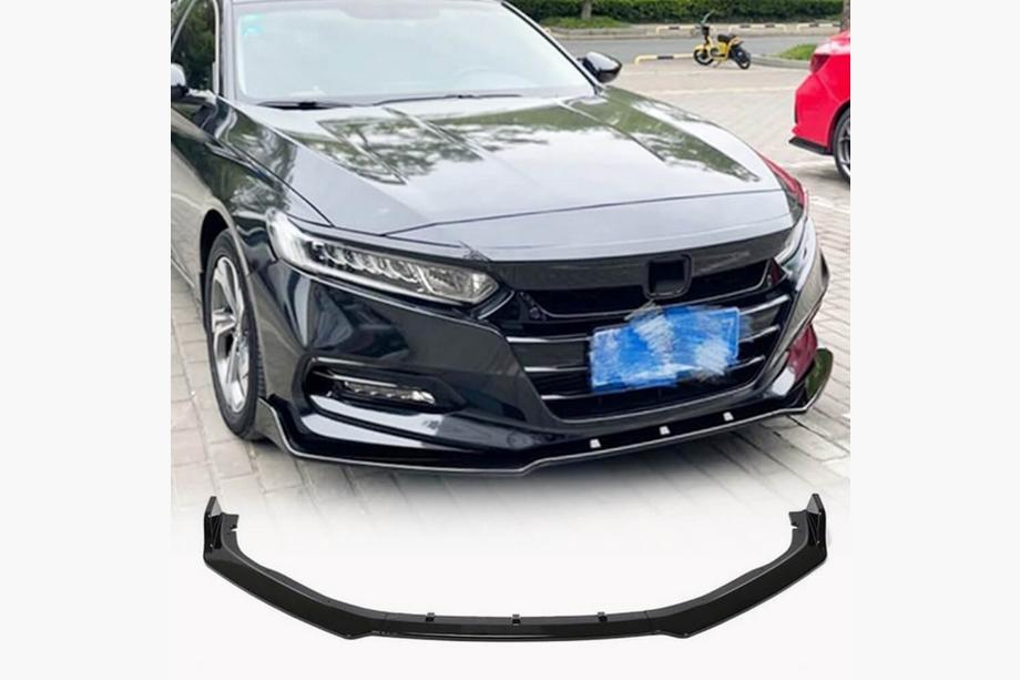 Honda Accord X 2017–2022 Front kofangerlip Lip (2018-2021, Plast) Foto 1