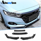 Honda Accord XI 2022– Front kofanger læbespoiler (plast) foto 1
