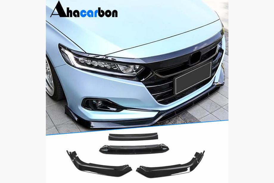 Honda Accord XI 2022– Front kofanger læbespoiler (plast) Image