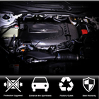 Honda Civic Sedan X 2016–2021 Motorafdækning (Carbon) foto 2
