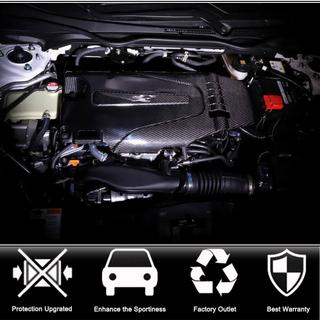 Motorafdækning (Carbon) Honda Civic Sedan X 2016–2021 foto 2