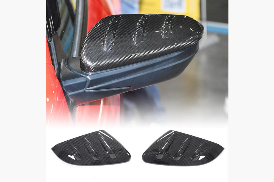 Honda Civic Sedan X 2016–2021 Spejlkåber V2 (Carbon) Image
