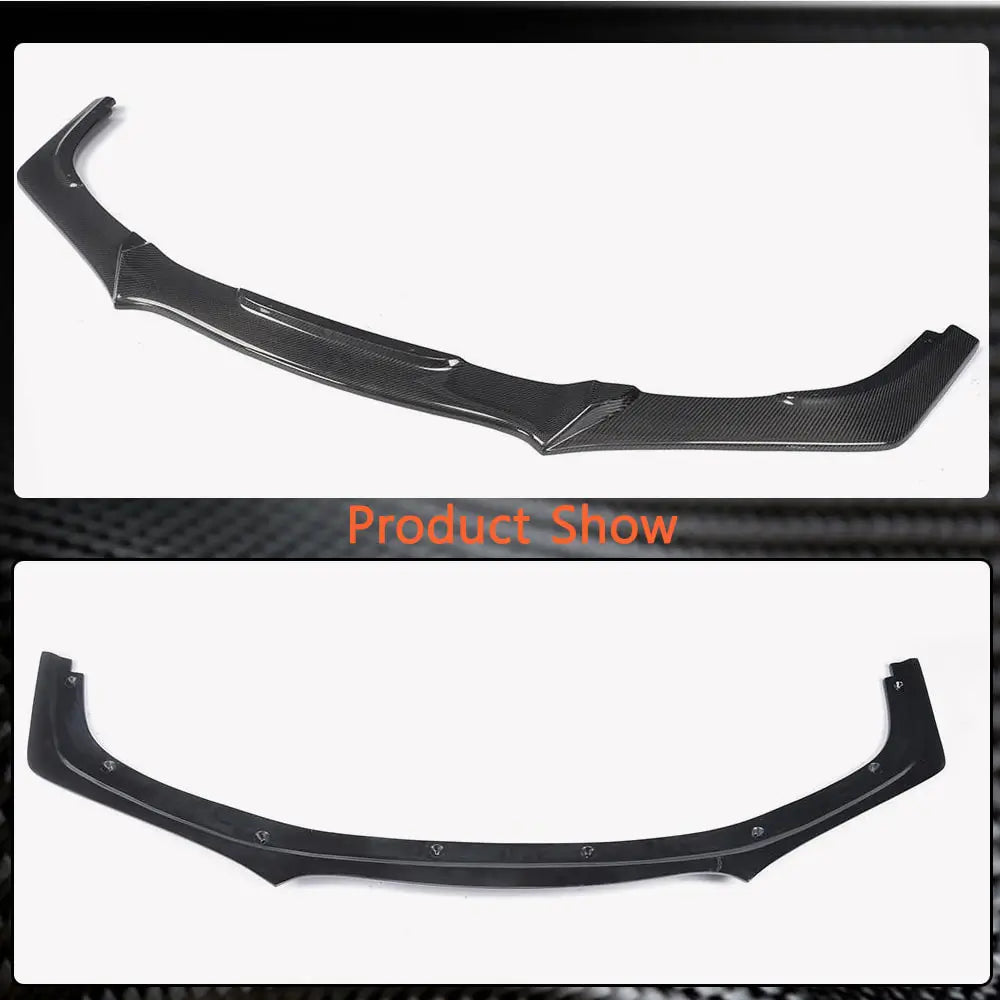 Honda Civic Sedan X 2016–2021 Frontlæbe til forreste kofanger (Carbon) foto 6
