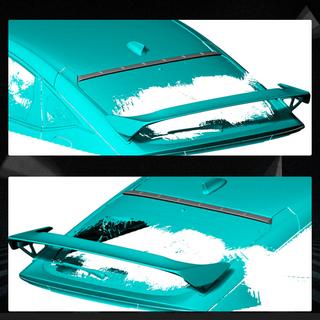 Bagrudevisir (Carbon) Honda Civic HB 2021– foto 2