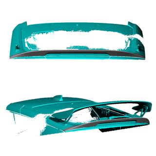 Spoiler (carbon) Honda Civic HB 2021– foto 2