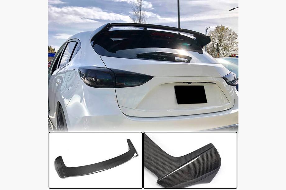 Mazda 3 2013–2019 Spoiler V1 (HB, kulfiber) Image