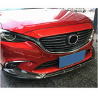 Mazda 6 2012–2024 Frontlæbe til forreste kofanger Lip V1 (2017-2019, Carbon) foto 2