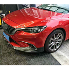 Mazda 6 2012–2024 Frontlæbe til forreste kofanger Lip V1 (2017-2019, Carbon) foto 3