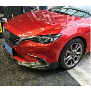 Frontlæbe til forreste kofanger Lip V1 (2017-2019, Carbon) Mazda 6 2012–2024 foto 3