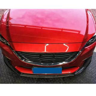 Frontlæbe til forreste kofanger Lip V1 (2017-2019, Carbon) Mazda 6 2012–2024 foto 4