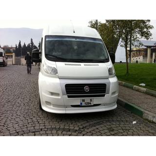 Frontlæbe 2006-2014 (3 dele, til lakering) Peugeot Boxer 2006–2025 foto 2
