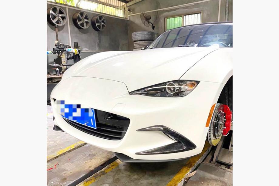 Mazda MX-5 2014– Frontkofanger-splitter (2022+, Carbon) Foto 2