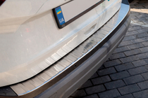 Nissan X-trail T33/Rogue 2022– Carmos bagkofangerbeskytter bag (Til e-Power, rustfrit stål, mat) foto 2