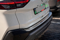 Nissan X-trail T33/Rogue 2022– Carmos bagkofangerbeskytter bag (Til e-Power, rustfrit stål, mat) foto 5